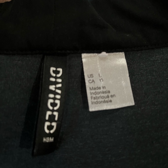 H&M, Floral Black Kimono Jacket, Size L - Picture 5 of 5